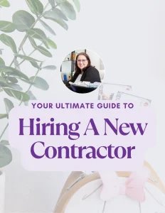 Hiring a new Contractor - Beth Anne Bookkeeping